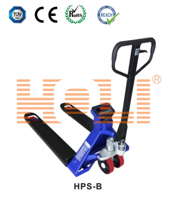 HPS-B/ HPS-BP Hydraulic Pallet Truck Scale for wooden pallet, warehouse logistic, easy pull and stearing, with HL318L series indicator HPS-B/ HPS-BP Hydraulic Pallet Truck Scale for wooden pallet, warehouse logistic, easy pull and stearing, with HL318L series indicator