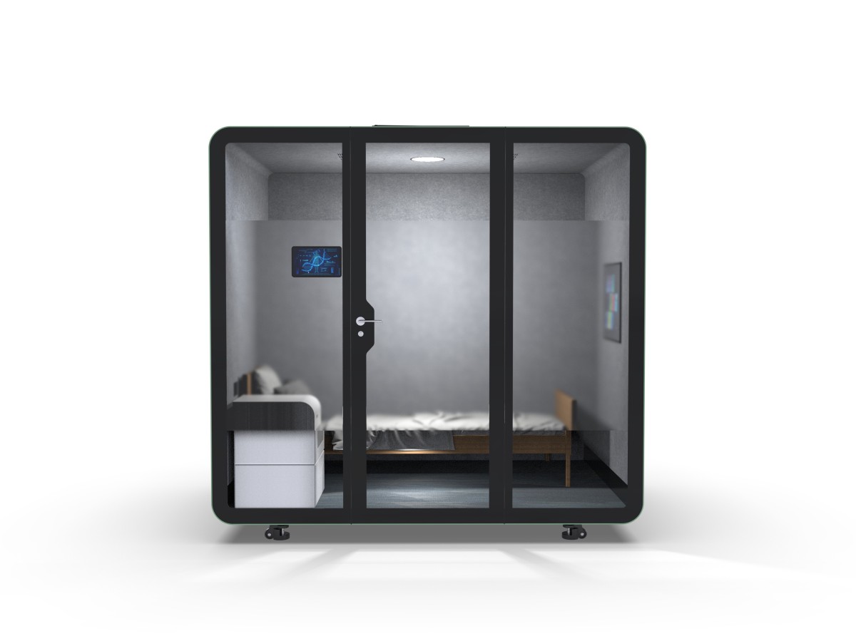 telebooth soundproof office pod