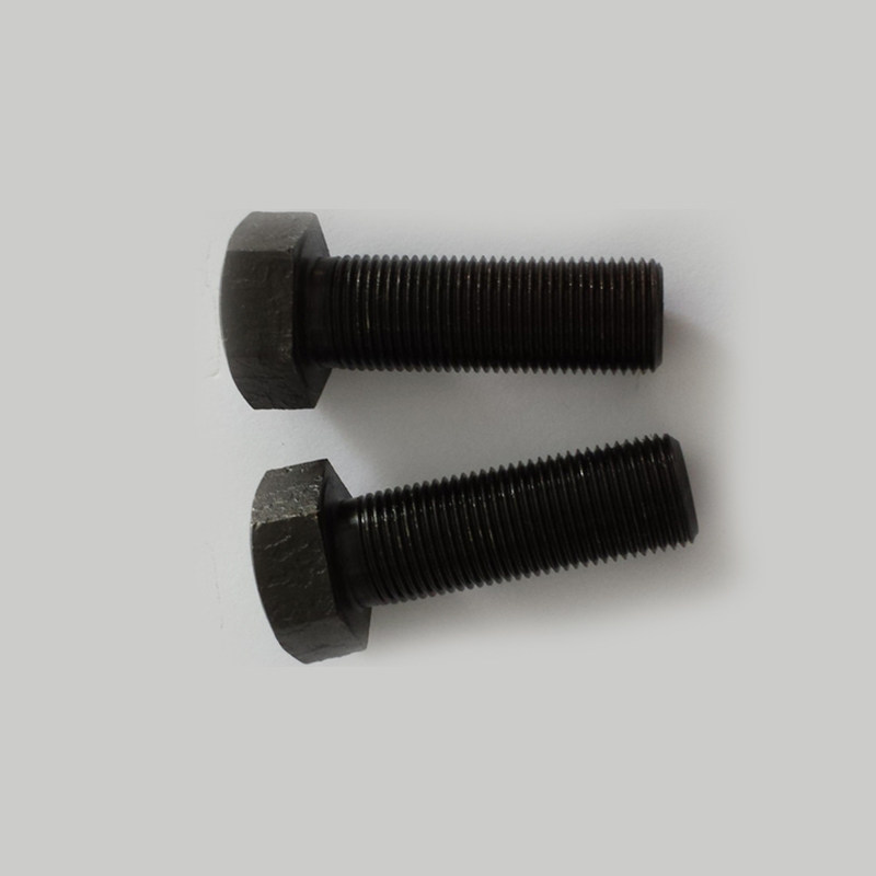 Black Oxide Fine Thread Full Thread Hex Bolt