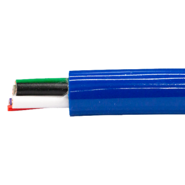 Integrated cable high-definition coaxial cable