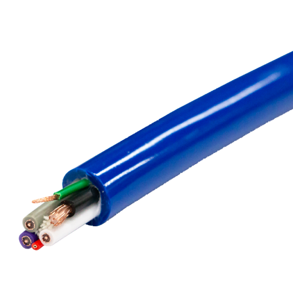 Integrated cable high-definition coaxial cable