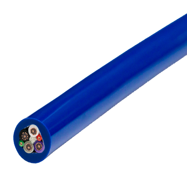Integrated cable high-definition coaxial cable