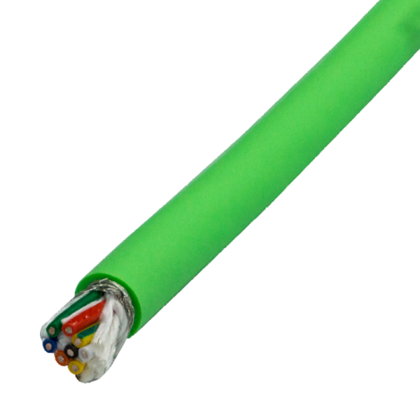 High-flexibility drag chain shielded cable