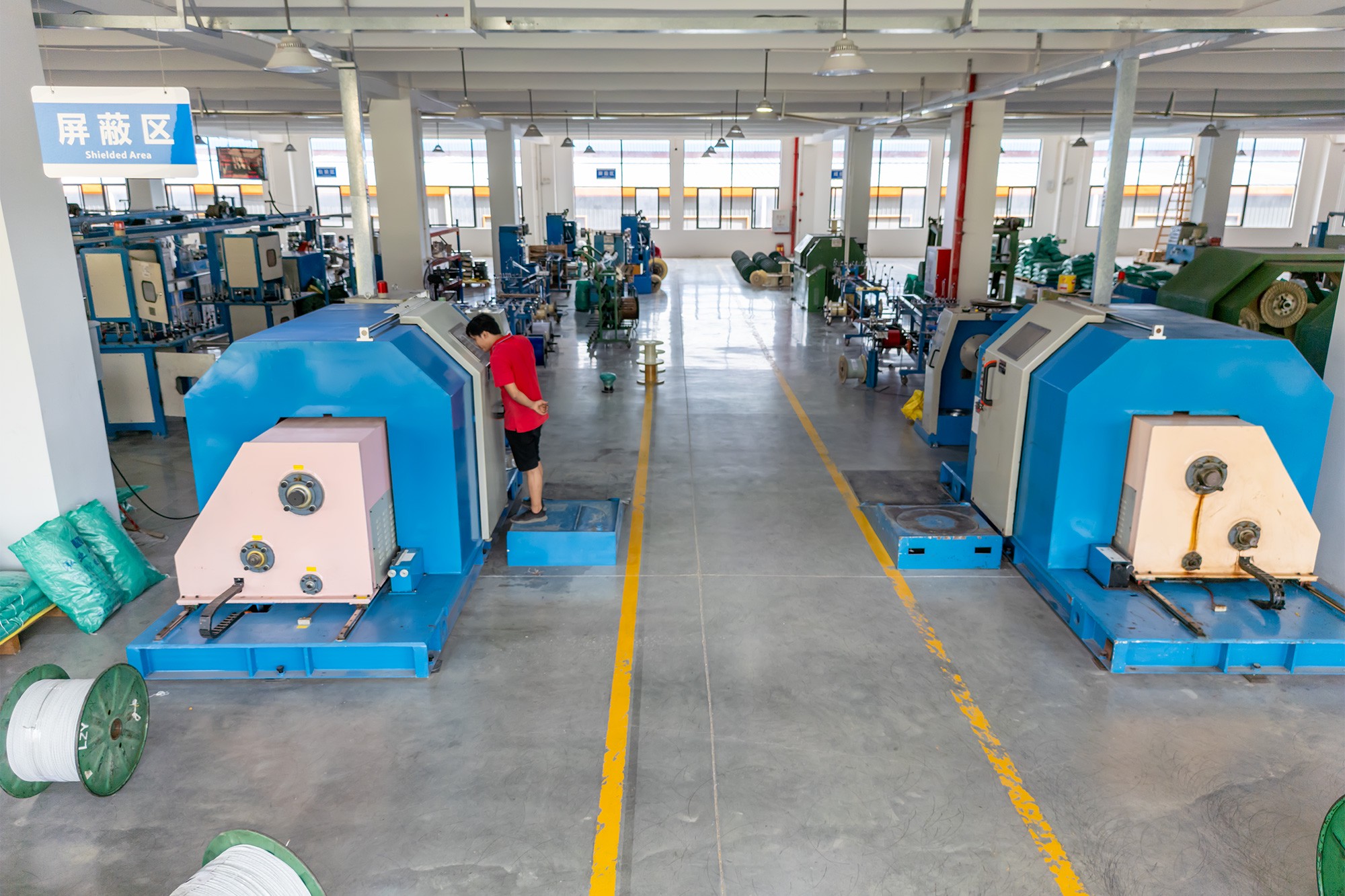 Overall View of Stranding Workshop