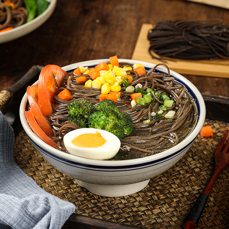 70% Buckwheat Low GI Soba Noodles, 42.7 Low Glycemic Index, High Protein High Fiber Low Sodium, Diabetic Friendly Pasta for Blood Sugar Stabilization & Weight Management