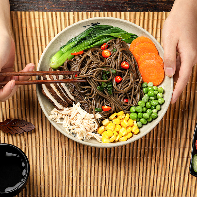70% Buckwheat Low GI Soba Noodles, 42.7 Low Glycemic Index, High Protein High Fiber Low Sodium, Diabetic Friendly Pasta for Blood Sugar Stabilization & Weight Management