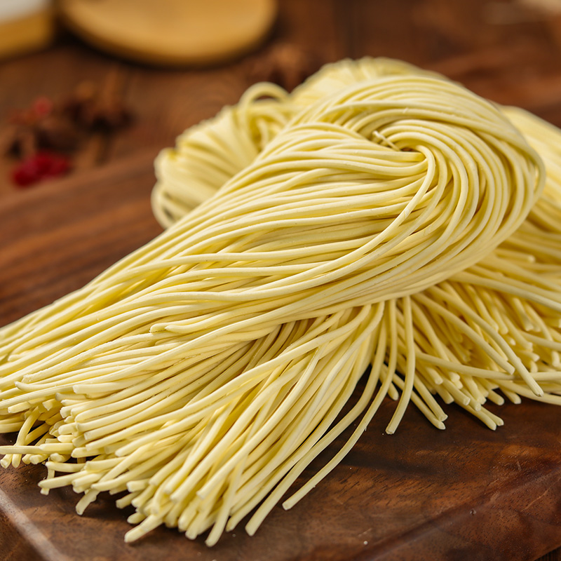 Wuwei Maishe Fresh Egg Noodles 400g, Made with Real Fresh Eggs, Chewy Wheat Flavor, No Soggy Mess After Long Boil, Straight Pre-cook Egg Pasta for Home Cooking Quick Meals