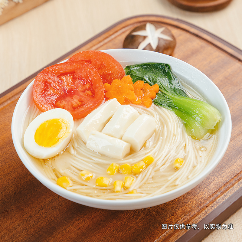 Premium Raw Material Chinese Yam Noodles, Digestible Nutritious Thin Pasta for Kids & Elders, Multi-Cooking Ways Instant Noodles