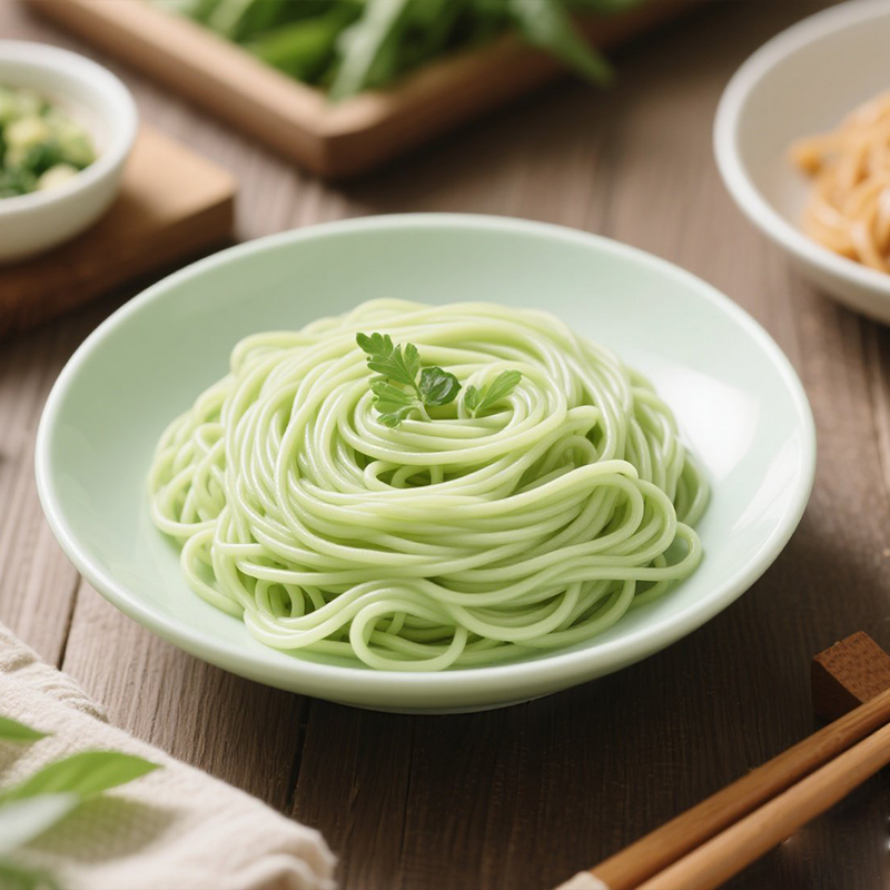 Superfood Kale & Avocado Wet Noodles Zero Fat High Dietary Fiber Weight Loss Staple