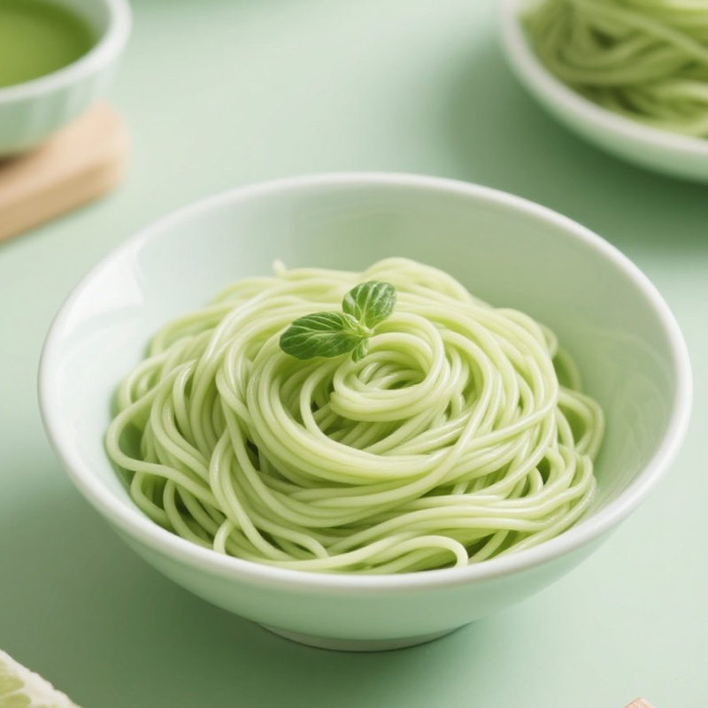 Superfood Kale & Avocado Wet Noodles Zero Fat High Dietary Fiber Weight Loss Staple