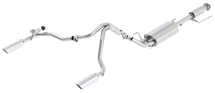 Borla FJ Cruiser 2007–2009 Cat-Back™ Exhaust System (single 2.25-inch inlet, twin 2-inch outlets)