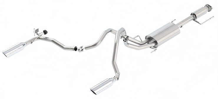 Borla FJ Cruiser 2010–2014 Cat-Back™ Exhaust Touring Edition (single 2.5-inch inlet, twin 2-inch outlets)