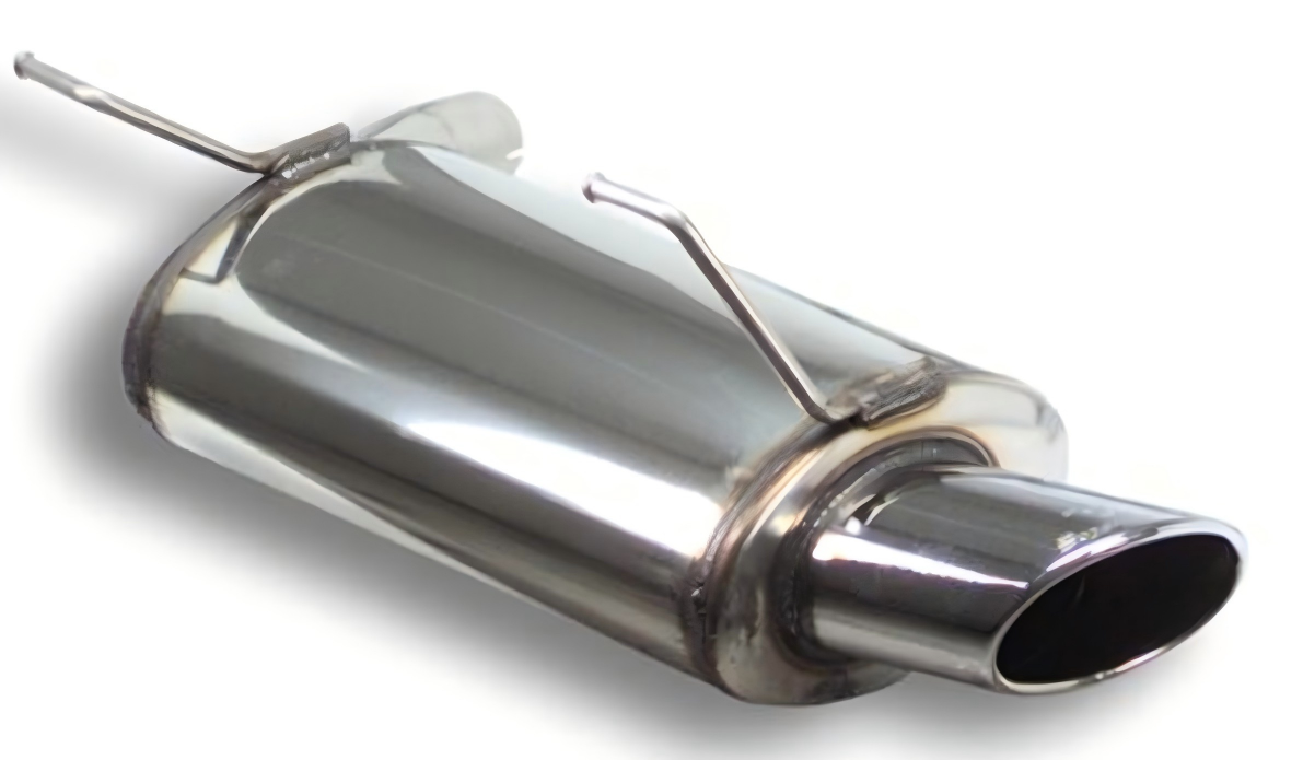 Suprspirnt Rear Exhaust Pipe L 120 x 80 “Beveled End”