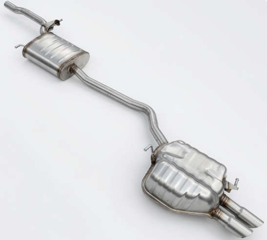 Audi Single Rear Dual-Tip Exhaust System