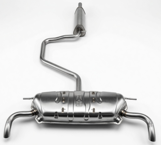 Volkswagen Mid Resonator + Dual Side-Exit Rear Exhaust System