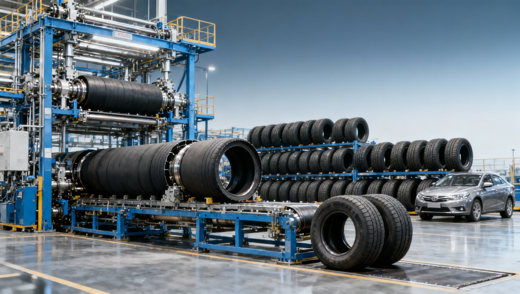 Advanced Manufacturing Processes of PCR and TBR Tires in Modern Factories Advanced Manufacturing Processes of PCR and TBR Tires in Modern Factories