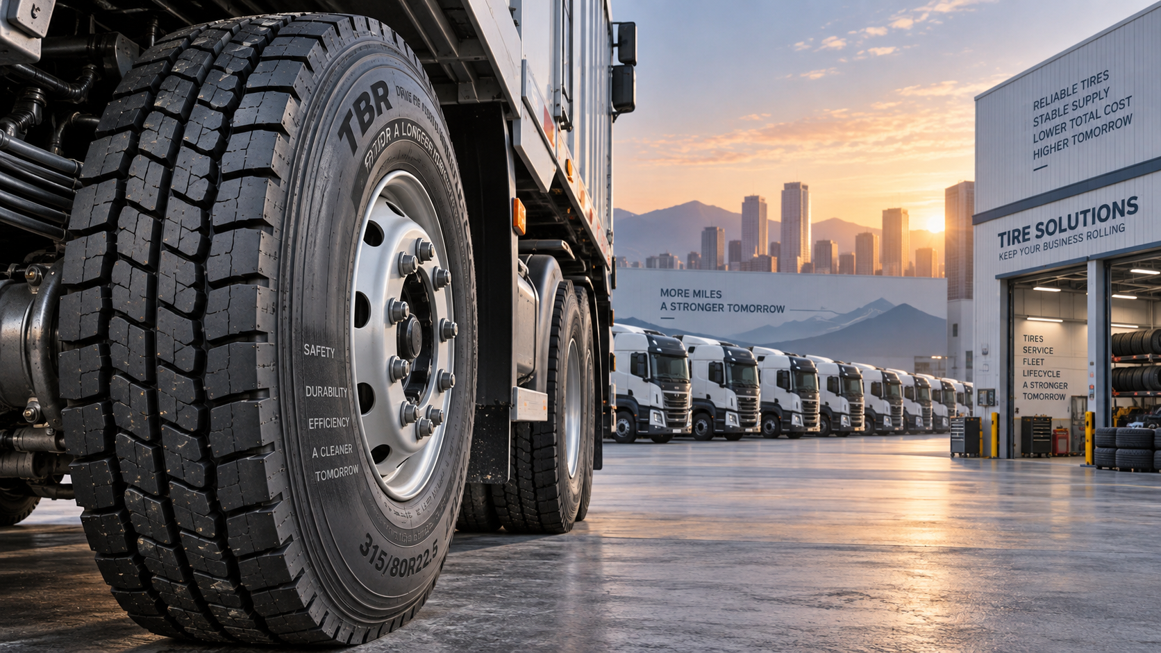Can lower TBR tire prices increase replacement costs for fleets?