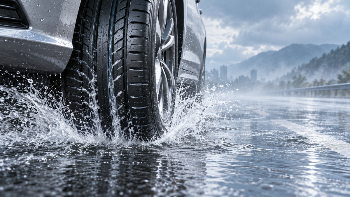 Can Summer Passenger Tires increase hydroplaning risk in deep water?