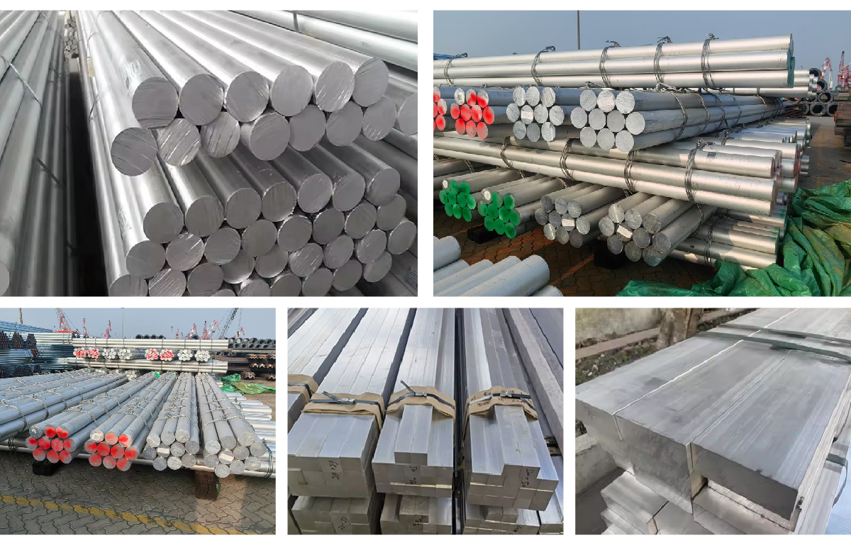 6061 6063 6082 7075 Aluminum Rod Round Bar