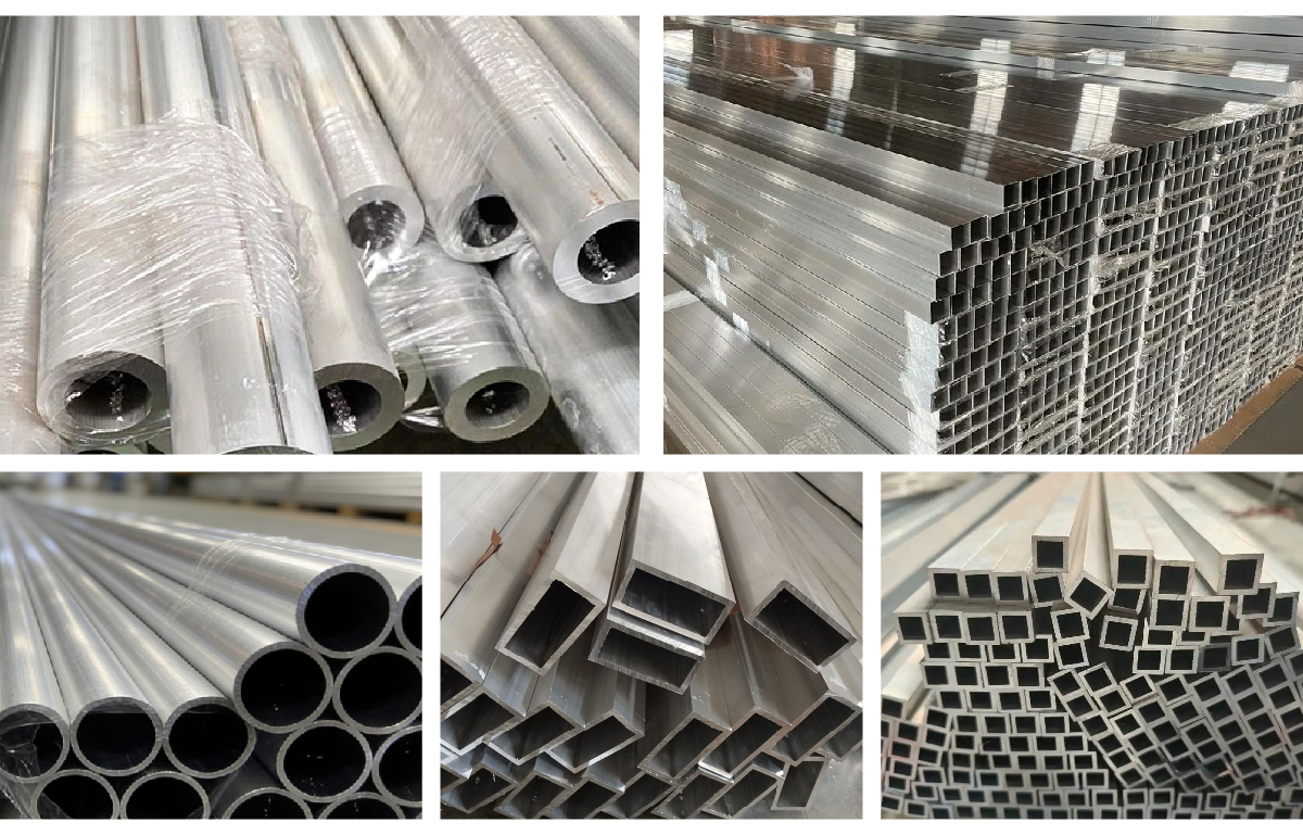 6061 6063 Aluminum Pipe / 3 Inch Square Tube / Rectangular Aluminum Hollow Square Tube