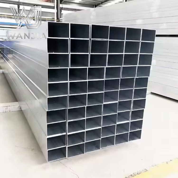 6061 6063 Aluminum Pipe / 3 Inch Square Tube / Rectangular Aluminum Hollow Square Tube
