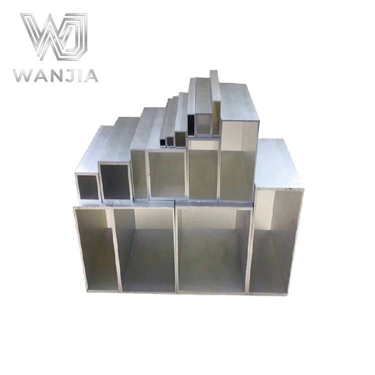 China Supplier — 7050 / 7075 Aluminum Extruded Square Tubes / 6061-T6 Aluminum Pipes