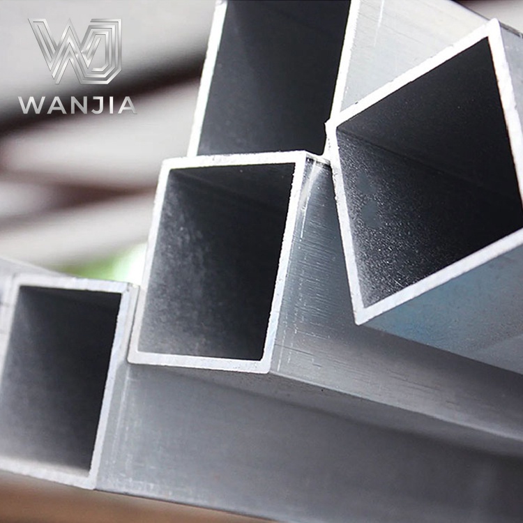China Supplier — 7050 / 7075 Aluminum Extruded Square Tubes / 6061-T6 Aluminum Pipes