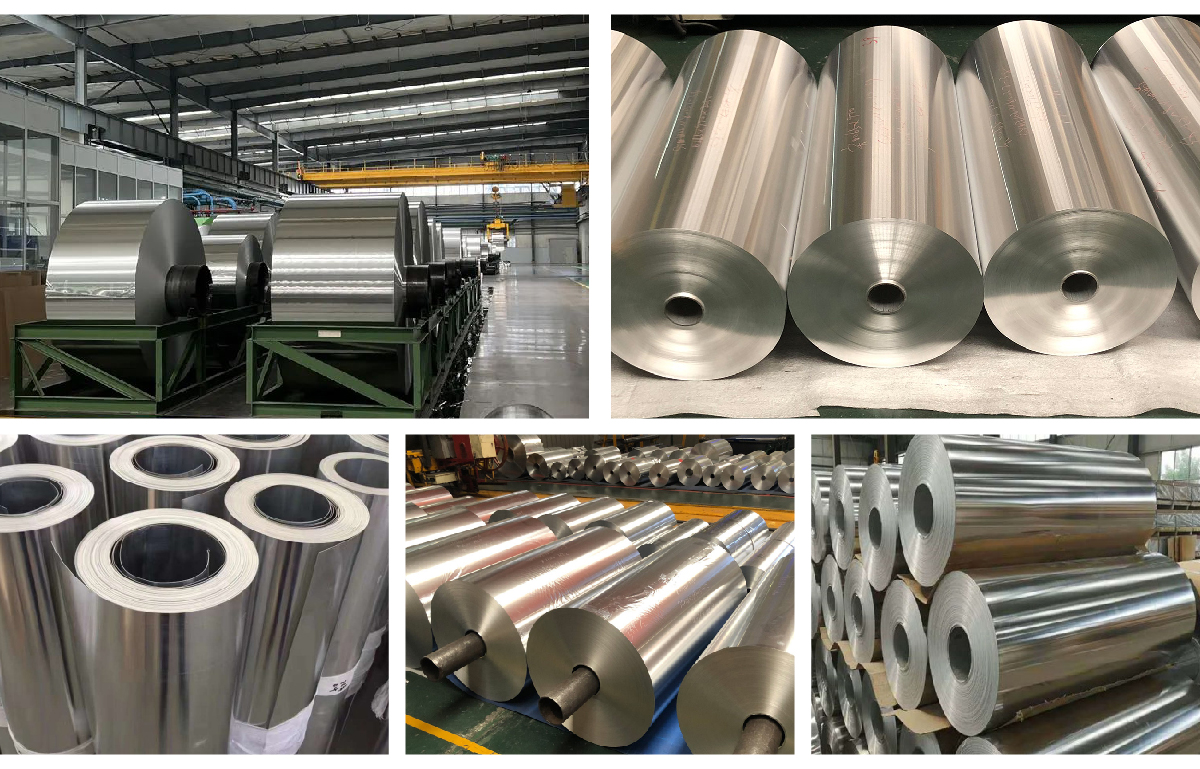Factory Direct Household Aluminum Foil Roll / Heavy Duty Catering BBQ Baking Tin Foil Sheets - Custom Lengths and Thickness