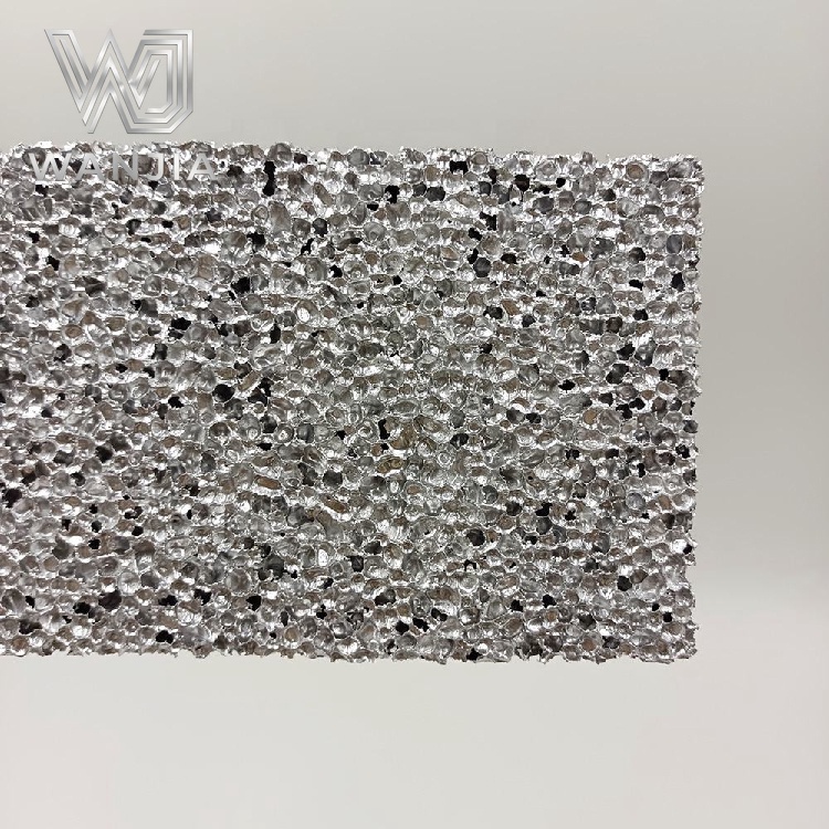 Closed Cell Aluminum Foam Aluminum Metal Foam Panel / Custom Size Available