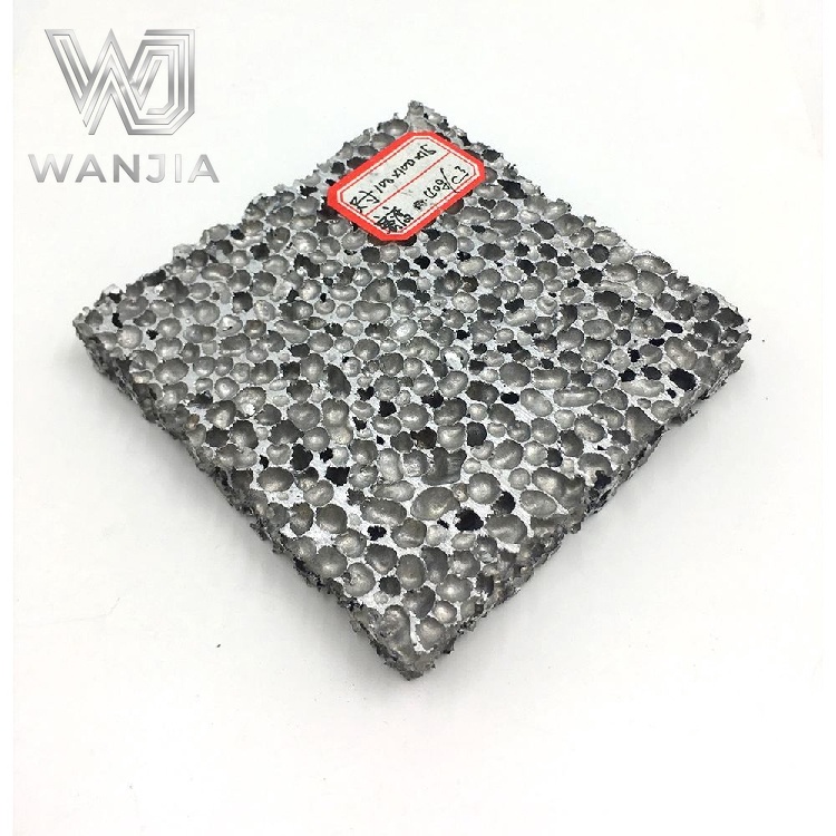 Closed Cell Aluminum Foam Aluminum Metal Foam Panel / Custom Size Available