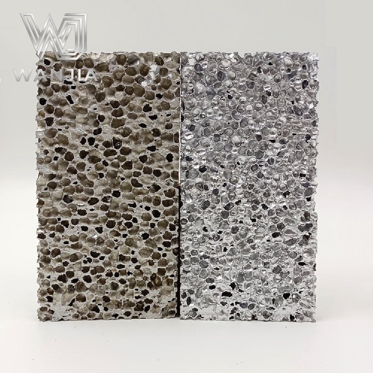 Closed Cell Aluminum Foam / Porous Aluminum Panel / Aluminum Foam