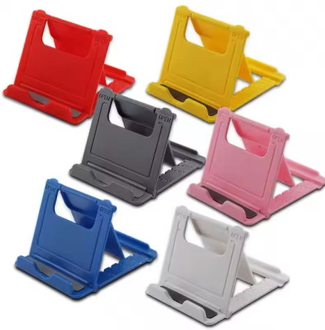 Support de téléphone de bureau pliable mini pour smartphone personnalisé en gros