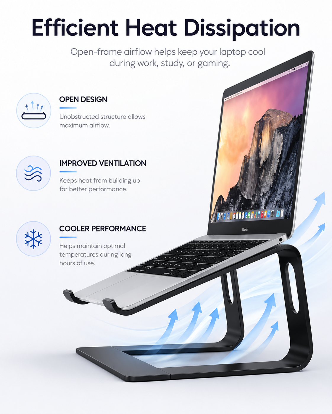 Support pour tablette PC, support pour ordinateur portable, base haute ajoutée, support simple pour ordinateur portable