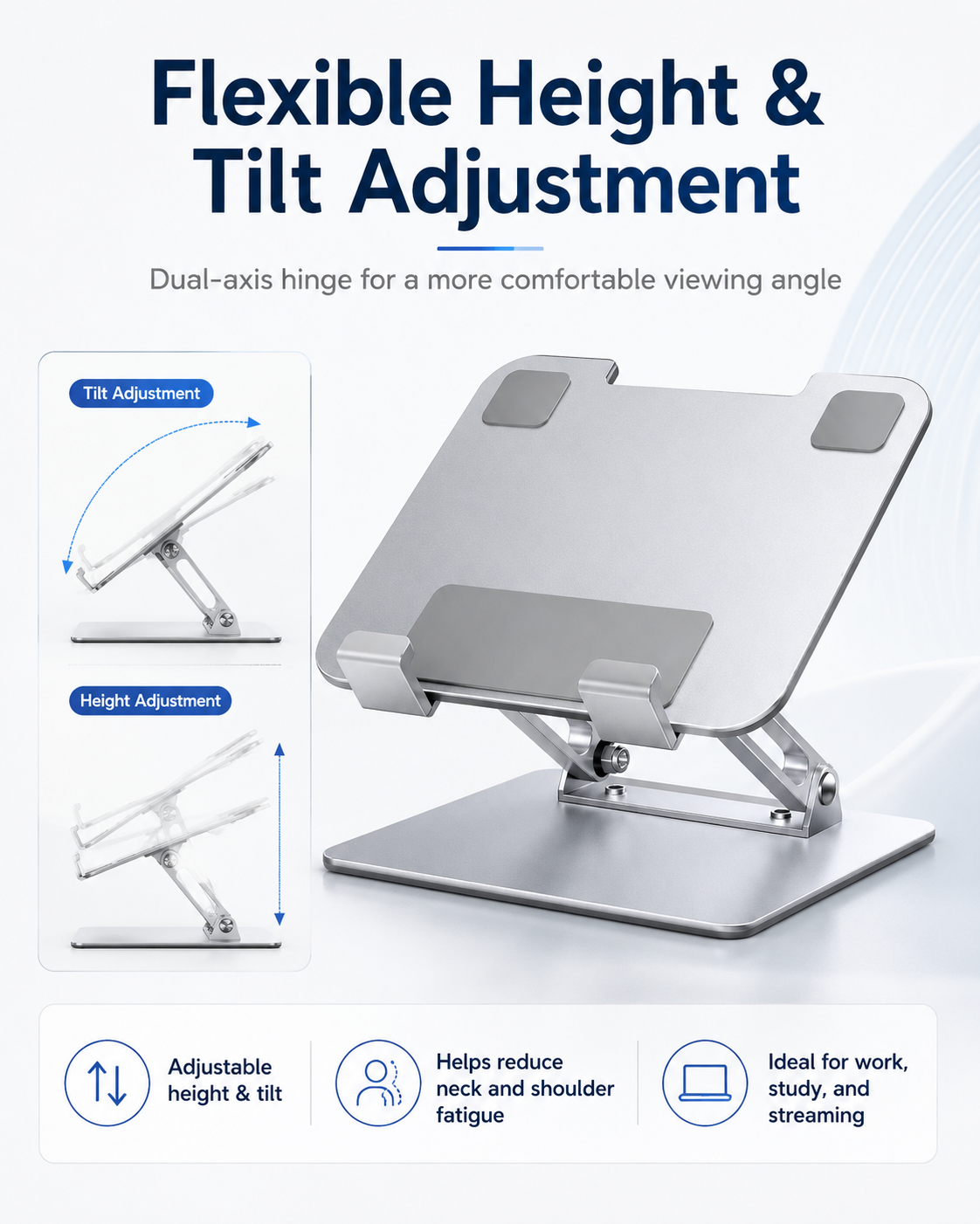 d0f0cf3a-e76f-4d6f-92dc-badcf08b8268 Support de tablette POS en aluminium antivol OEM à vendre, support de tablette rotatif universel, utilisé pour support de terminal Pos de commande alimentaire