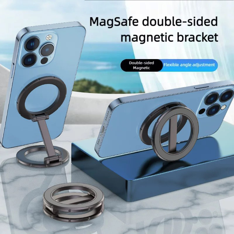GOHOND Soporte para coche giratorio de 360 Degree plegable magnético para teléfono soporte para smartphone para navegación universal Magsafe