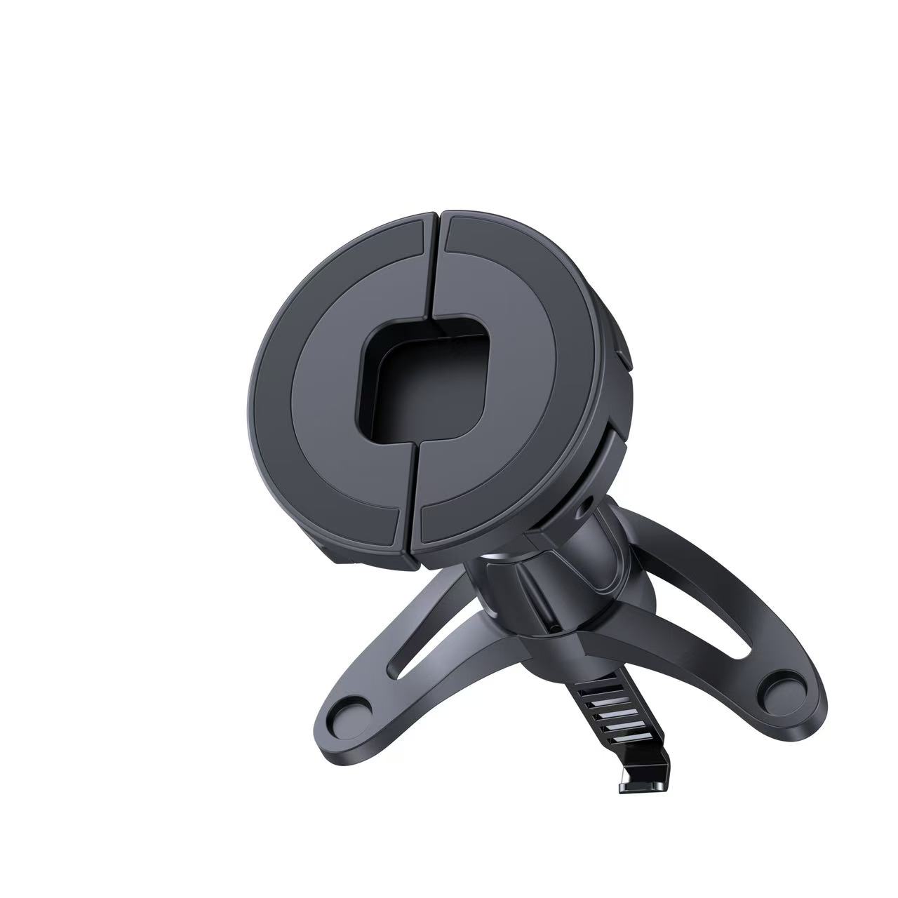 Base adaptadora para montaje en ventilación, conector giratorio para salida de coche de 360° para soporte de teléfono con cabeza de bola de 17mm