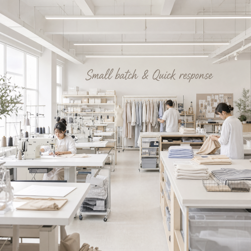 Small Batch & Quick Response