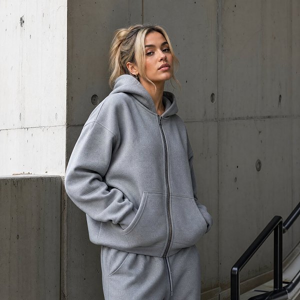 hooded tracksuit