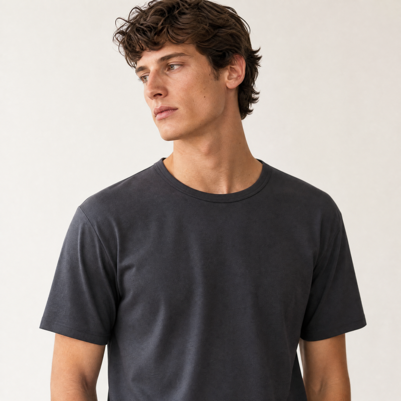 the crew neck T shirt