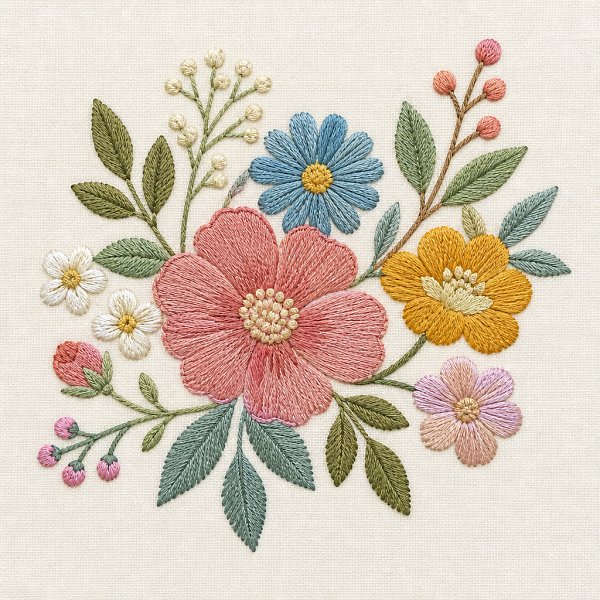 Flat Embroidery