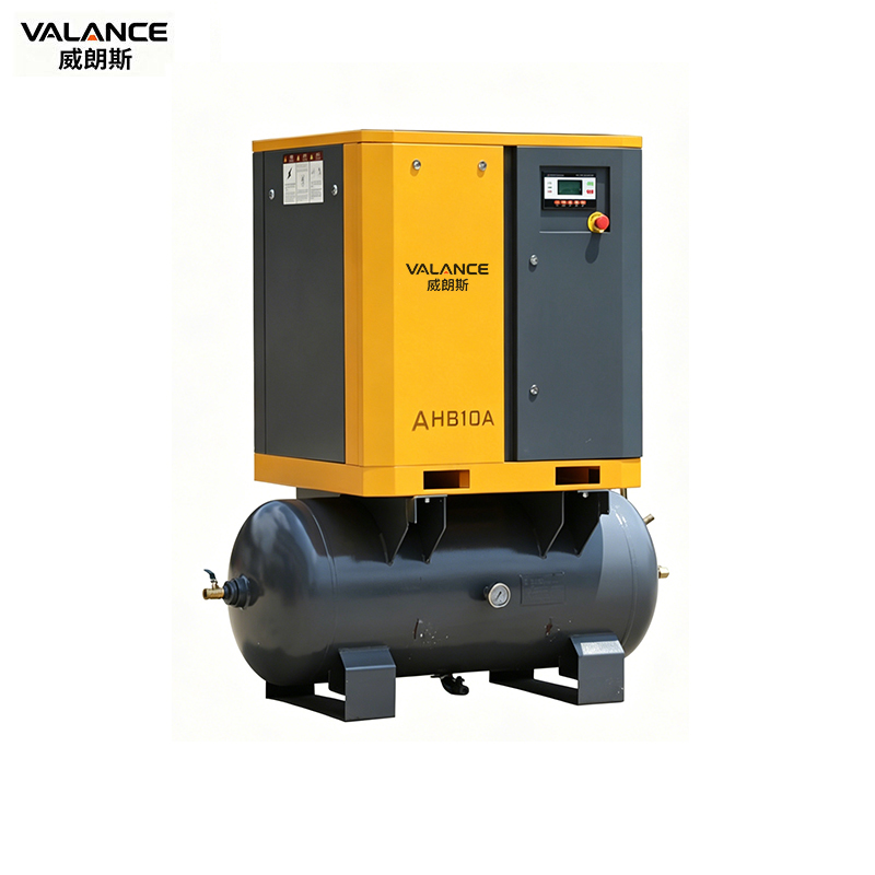 Portable screw air compressor