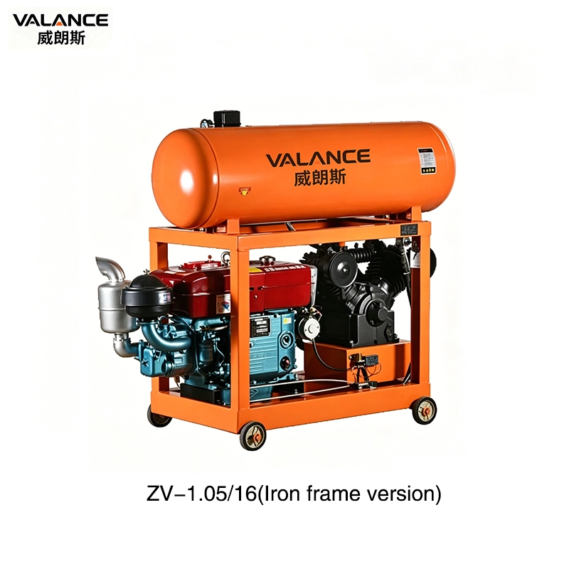 Air compressor for automotive maintenance