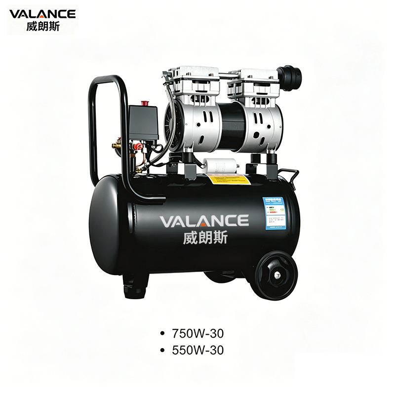 Oil-free silent air compressor