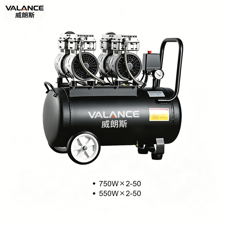 Oil-free silent air compressor