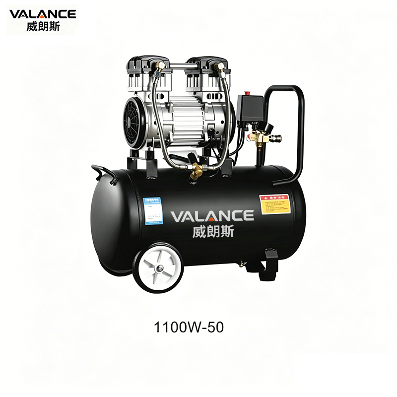 Oil-free silent air compressor