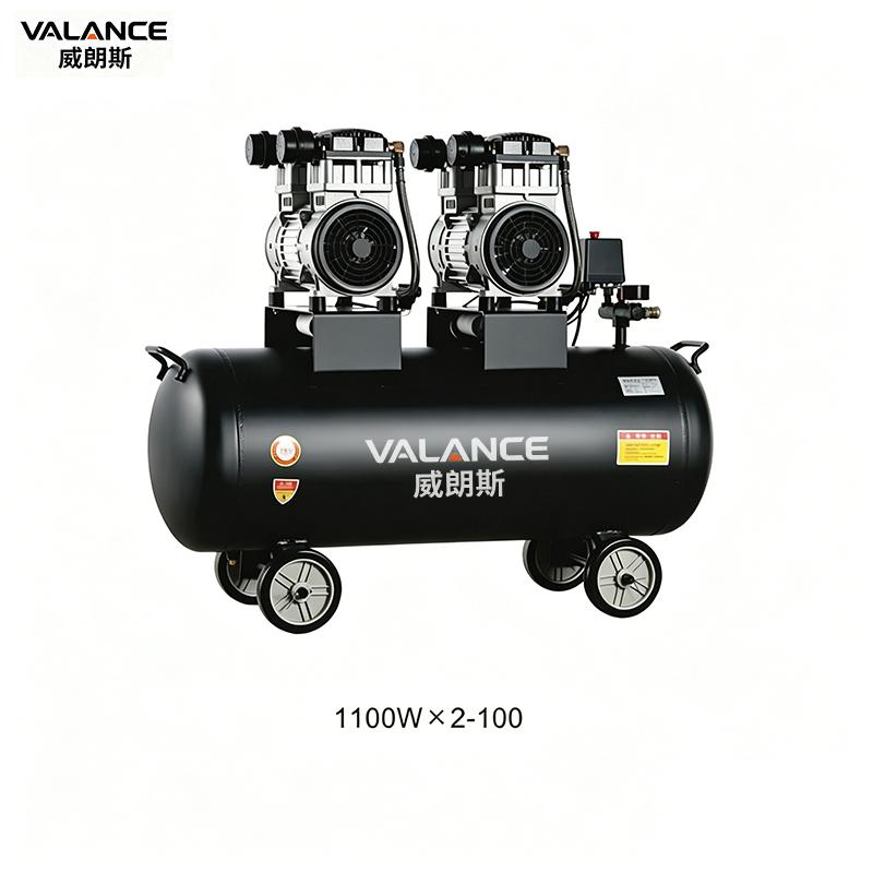 Oil-free silent air compressor