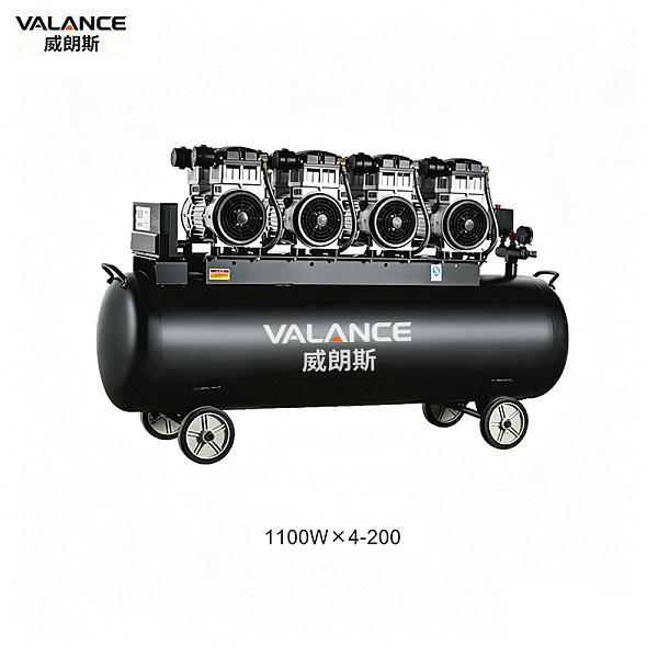 Oil-free silent air compressor