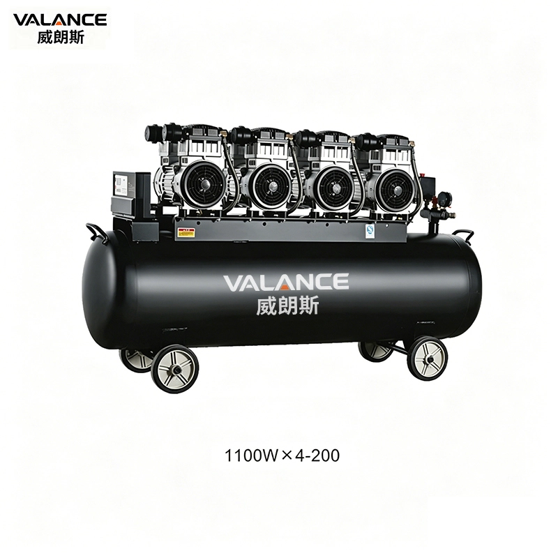 Oil-free silent air compressor