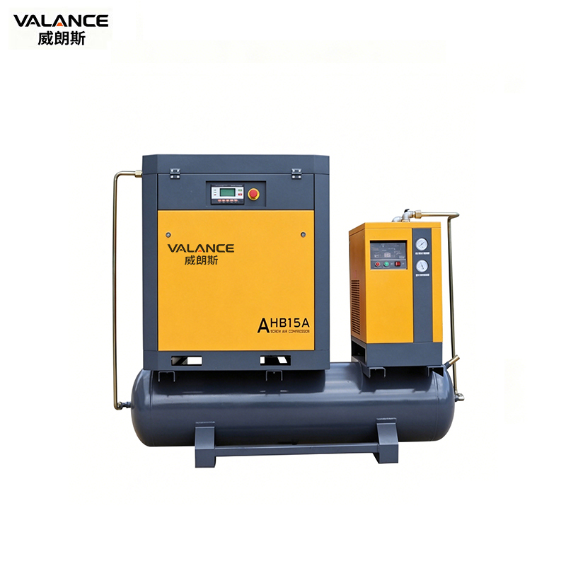 Portable screw air compressor