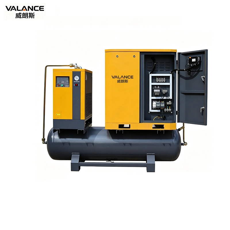 Portable screw air compressor